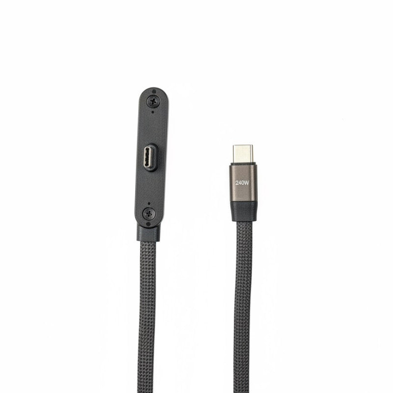 كابل شحن USB-C مع دعم الهاتف أثناء الاستخدام