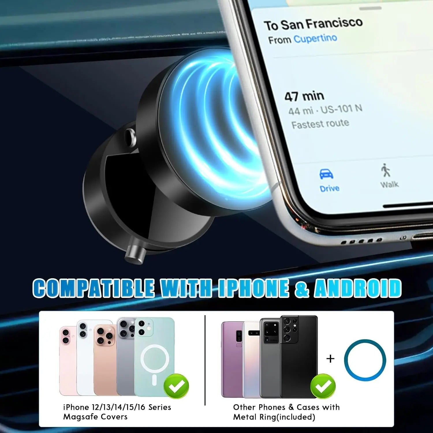 Magnetic Phone Holder fifth product view