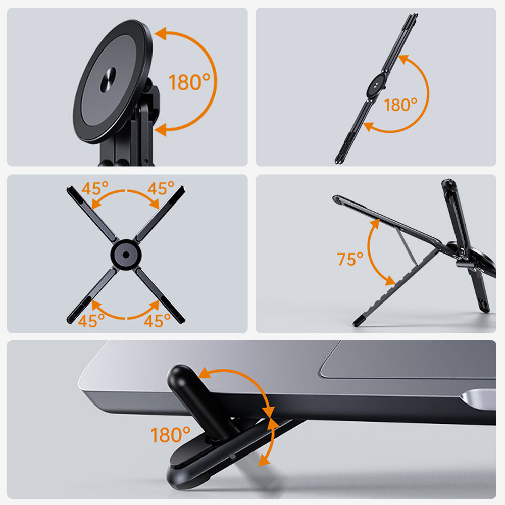 CABLETIME E05 3-in-1 magnetic phone tablet laptop stand - product view 12