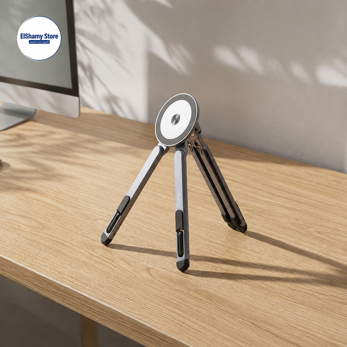 3-in-1 Magnetic Phone, Tablet & Laptop Stand with 8-Level Adjustment