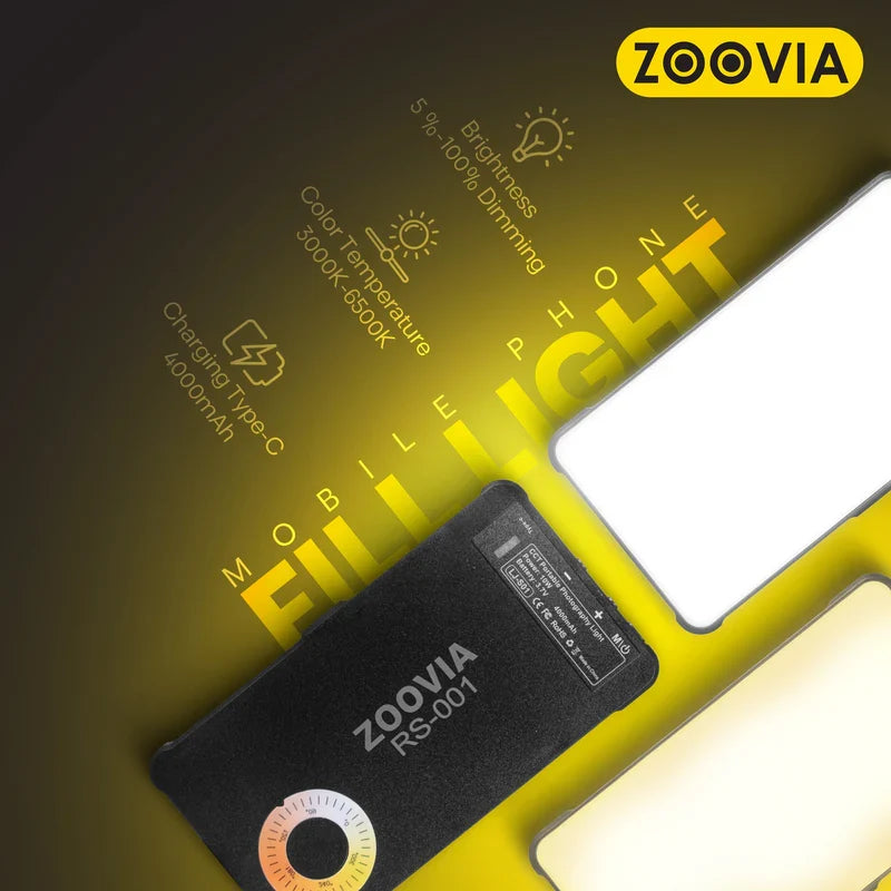 ZOOVIA RS-001 Portable LED Video Rig & Stand - صورة 5