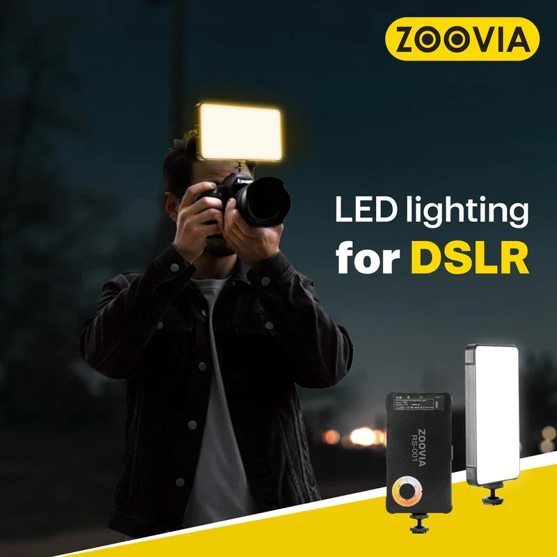 ZOOVIA RS-001 Portable LED Video Rig & Stand - صورة 4