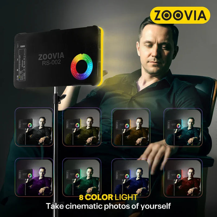 ZOOVIA RS-002 RGB LED Video Rig 4000mAh - صورة 3
