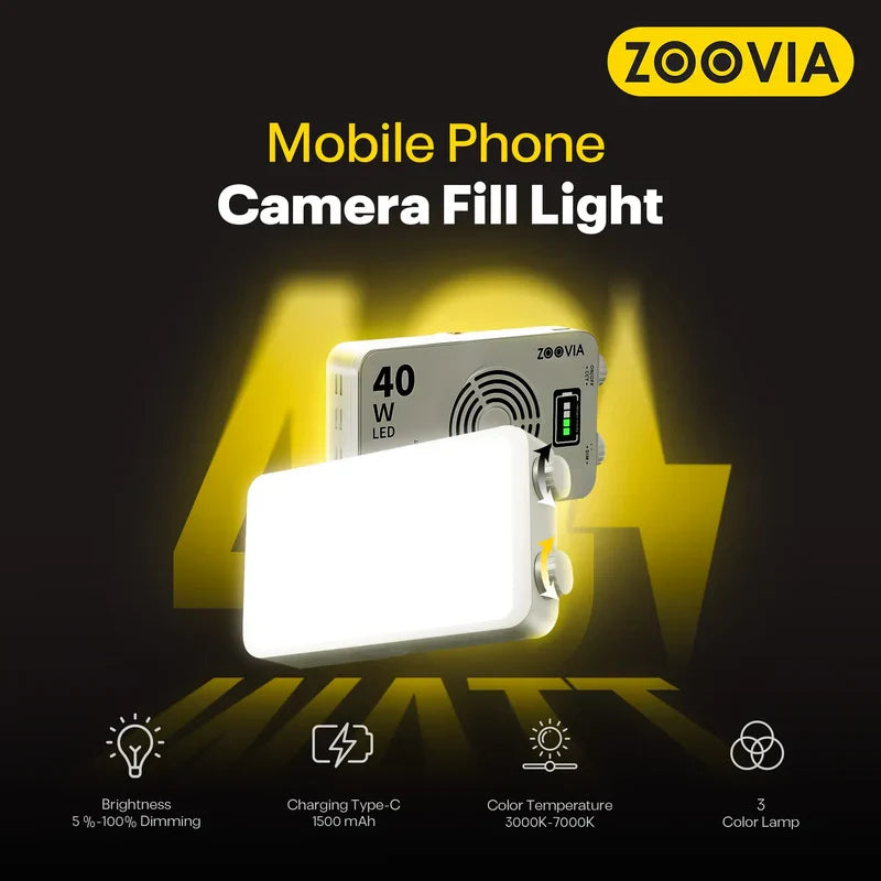 ZOOVIA R-007 Professional LED Fill Light - صورة 3