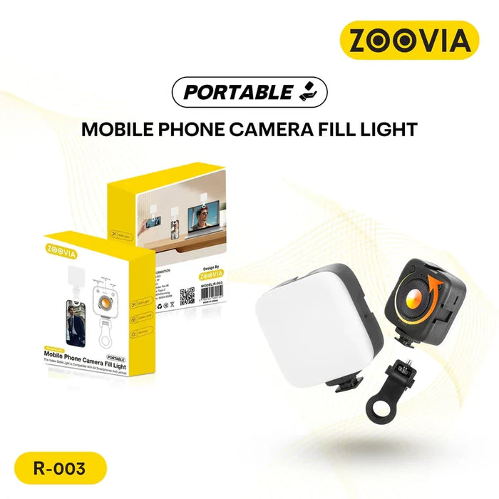 ZOOVIA R-003 Smartphone Video Rig with LED Light - الصورة الرئيسية