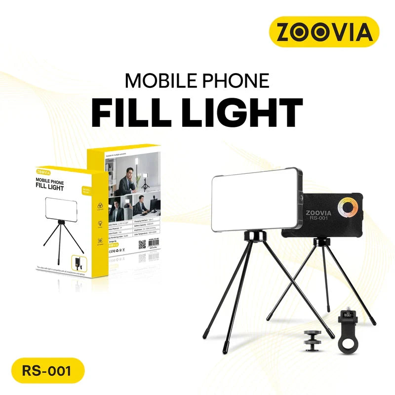 ZOOVIA RS-001 Portable LED Video Rig & Stand - الصورة الرئيسية
