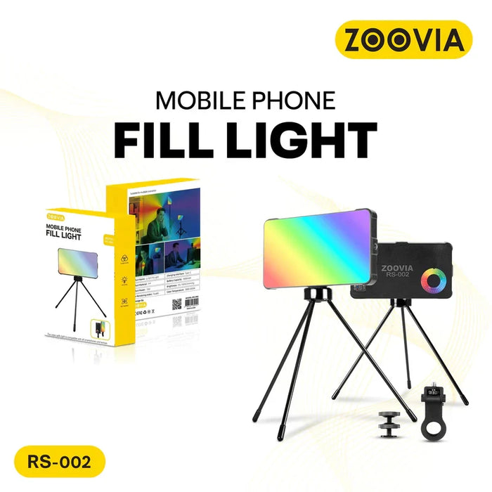ZOOVIA RS-002 RGB LED Video Rig 4000mAh - الصورة الرئيسية