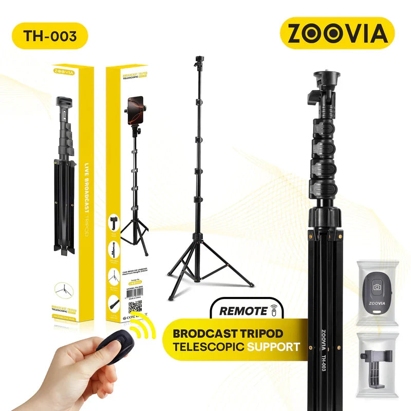 ZOOVIA TH-003 R 2.1M Tripod with Remote - الصورة الرئيسية