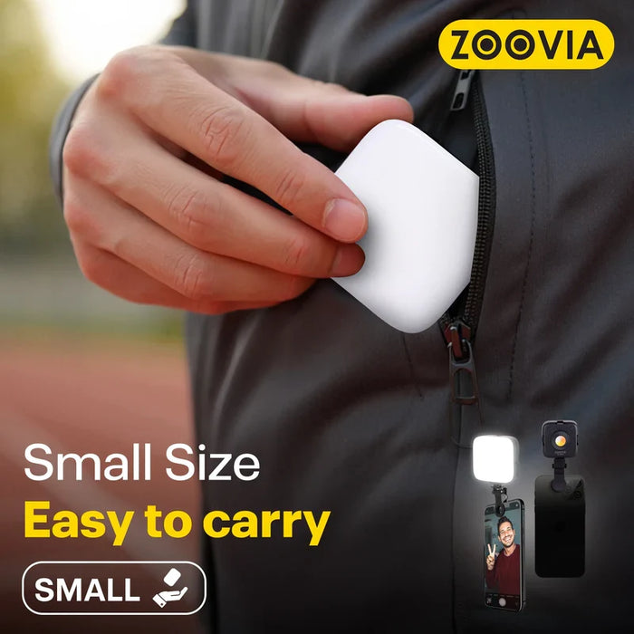 ZOOVIA R-003 Smartphone Video Rig with LED Light - صورة 2