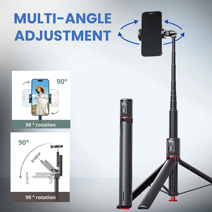 ZOOVIA TH005 selfie stick tripod product view 2