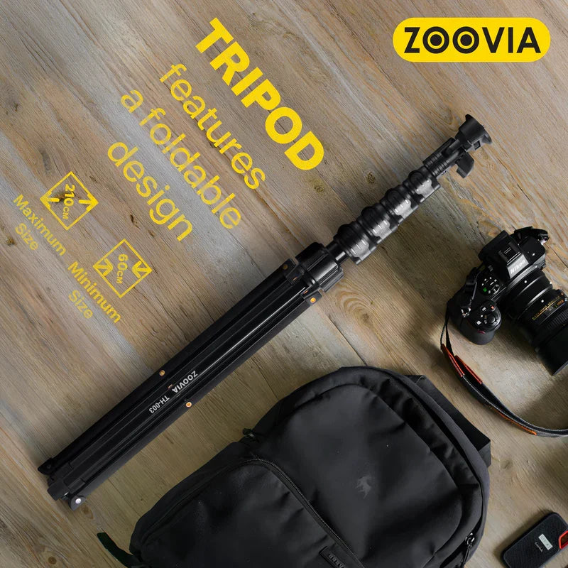 ZOOVIA TH-003 R 2.1M Tripod with Remote - صورة 3