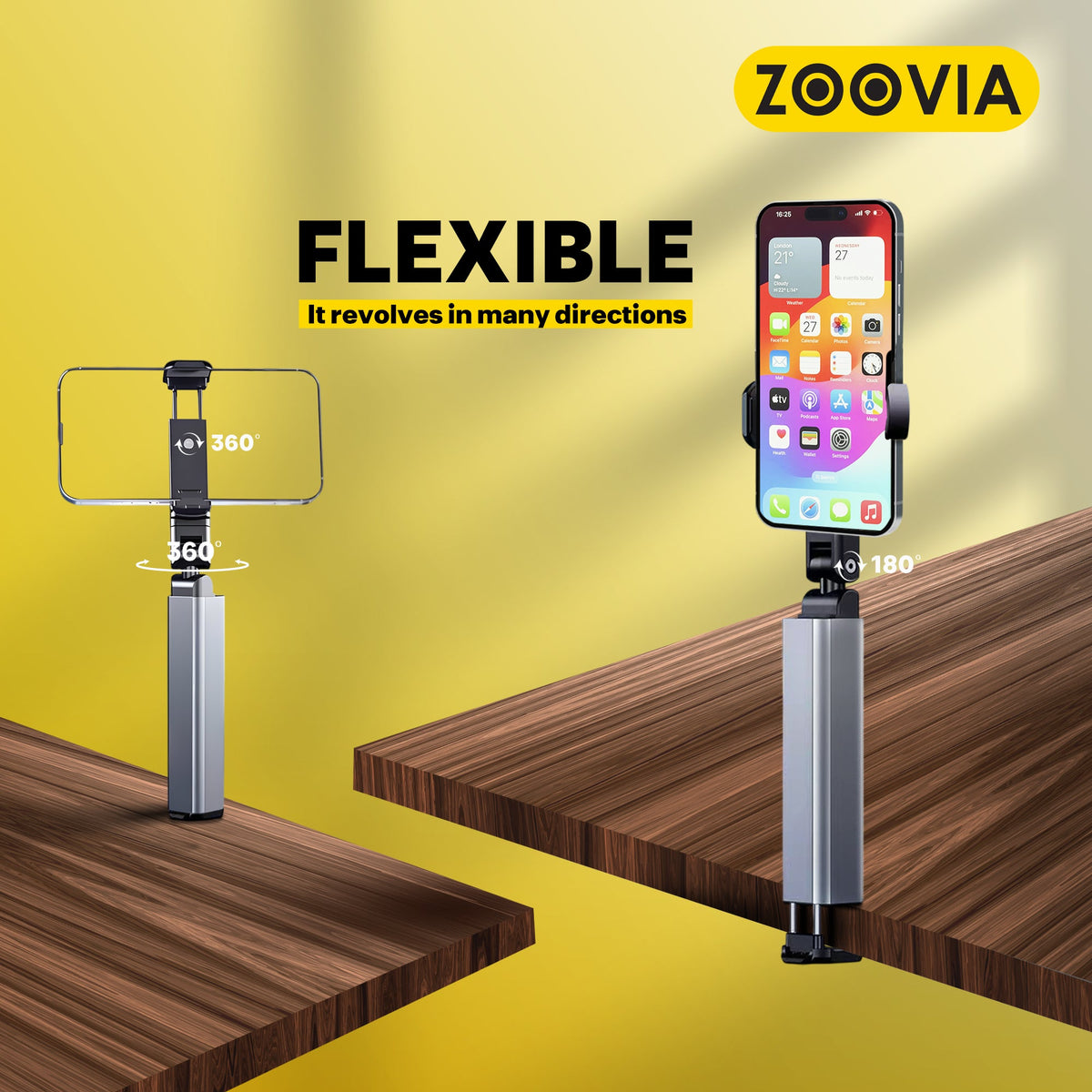 ZOOVIA OH-001 telescopic phone holder product view 9