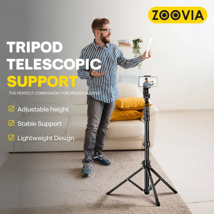 ZOOVIA TH-003 2.1M High-Stability Studio Tripod - صورة 2