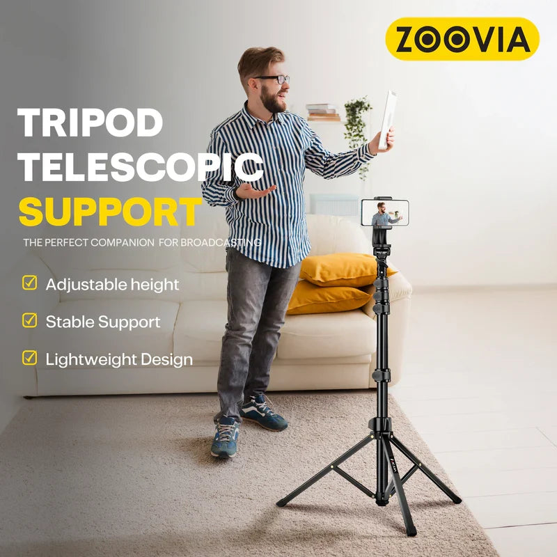 ZOOVIA TH-003 2.1M High-Stability Studio Tripod - صورة 2