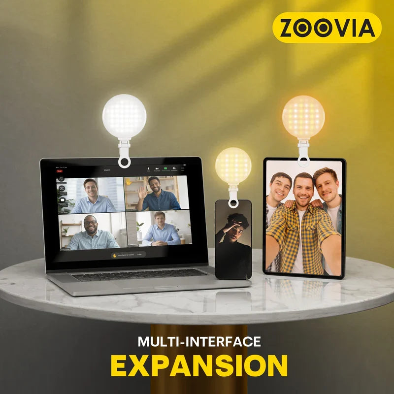 ZOOVIA R-005 Handheld Video Rig with Built-in Lighting - صورة 3