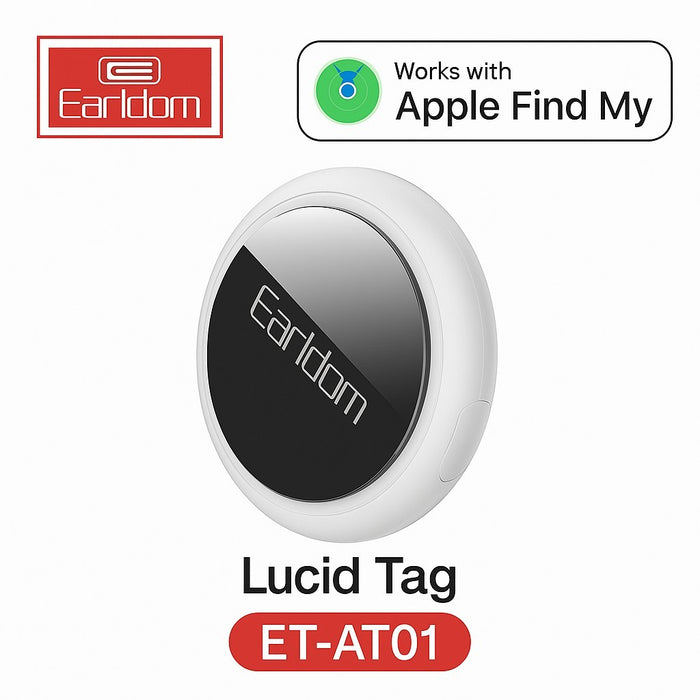 Earldom ET-AT01 white Apple Find My smart tracker